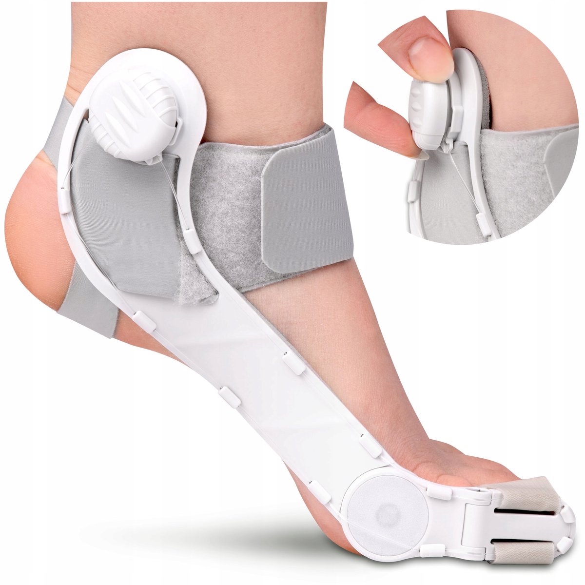Hallux Valgus Corrector Nacht & Dag - Linkervoet - Maat S (35-38)