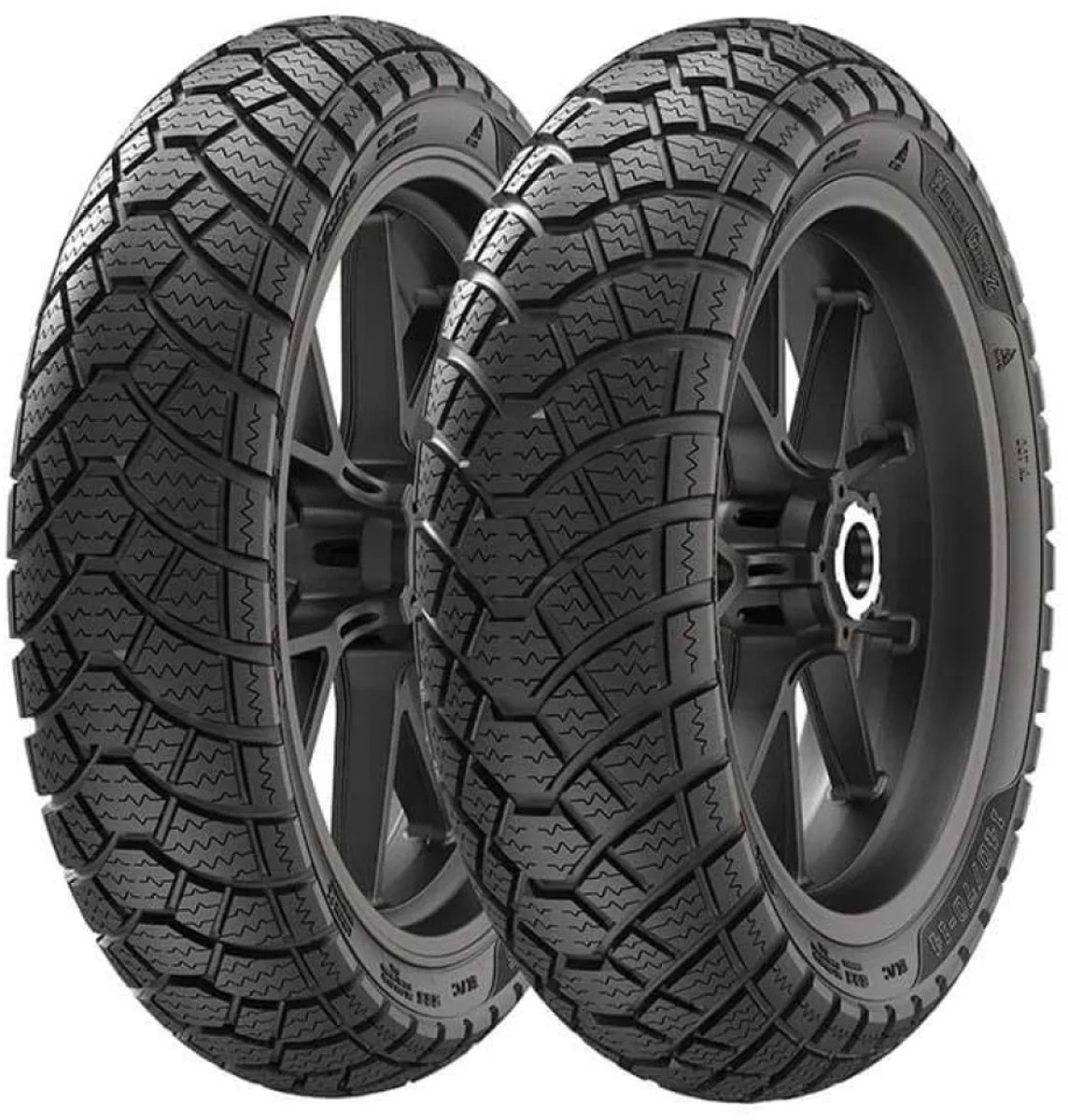 Anlas Winter Grip 2 66h Tl M+s Terreinband Zilver 120 / 70 / R15