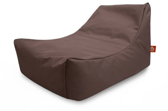 Fauteuil Whoober Fauteuil poire Bali extérieur taupe - Lavable - Convient pour l'extérieur