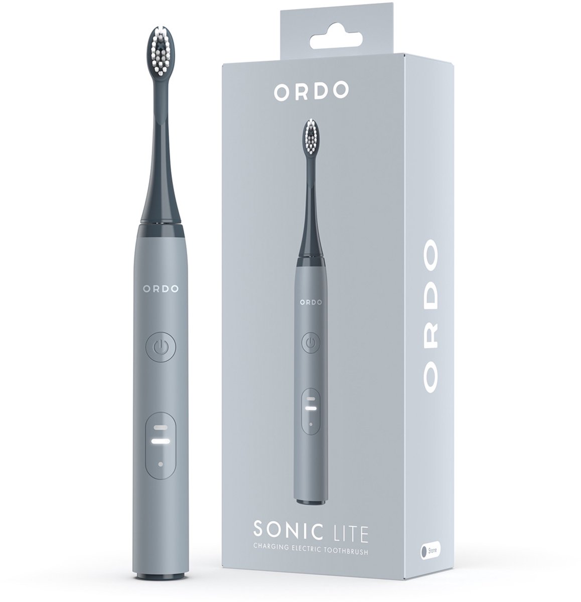 Ordo Sonic Lite - Elektrische Tandenborstel - Oplaadbaar - Stone