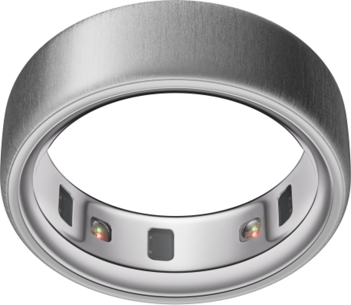 Oura Ring 4 - Size Before You Buy - Brushed Silver - Size 12