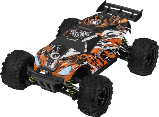 Overmax X-Monster 3.0 & 3.5 – Carrosserie pour voiture RC, capot de rechange pour monster truck, look renouvelé, durable et léger, installation facile, personnalisez votre RC, idéale pour courses et cascades tout-terrain