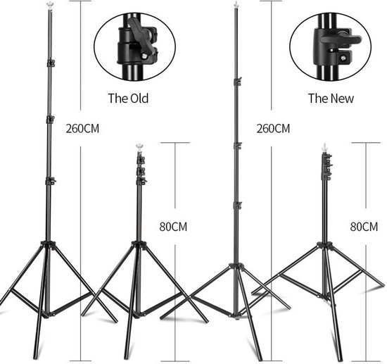 EMART Achtergrondstandaard 3 x 3 m (B x H) voor fotostudio, verstelbare achtergrondstandaard, ondersteuningsset met 2 dwarsbalken, 6 achtergrondklemmen, 2 zandzakken en draagtas voor feesten en