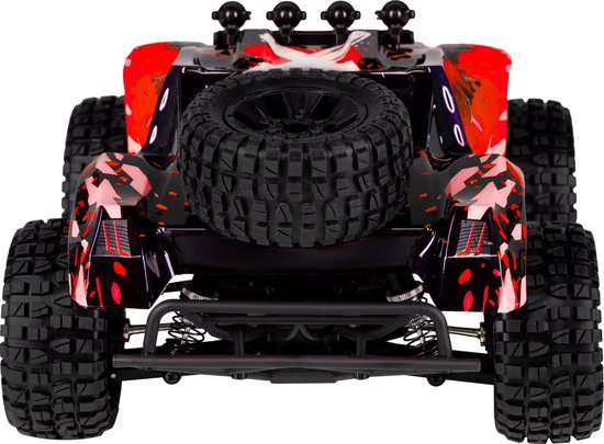 Carrosserie Overmax X-Hooligan – Carrosserie RC Auto – Capot de remplacement pour X-Hooligan – Accessoire pour Monster Truck RC – Nieuwe Look – Durable et léger – Montage facile – Personnalisez votre RC – Design pour course tout-terrain et cascades