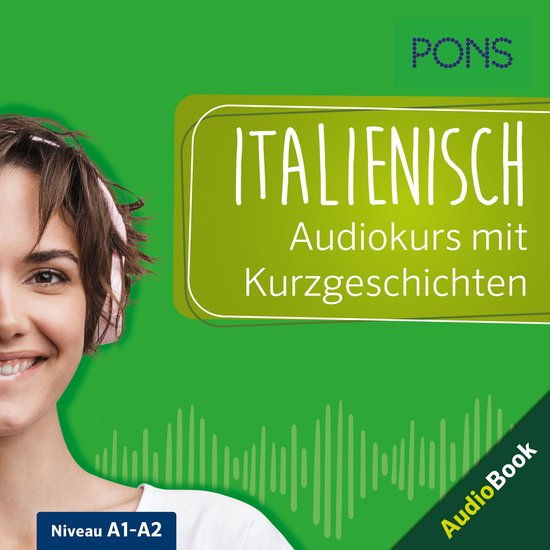PONS Italienisch Audiokurs mit Kurzgeschichten - cover