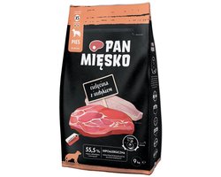 Pan Mięsko – Droog hondenvoer – Kalf & Kalkoen – Kleine rassen XS – 9 kg – Natuurlijk & Hypoallergeen