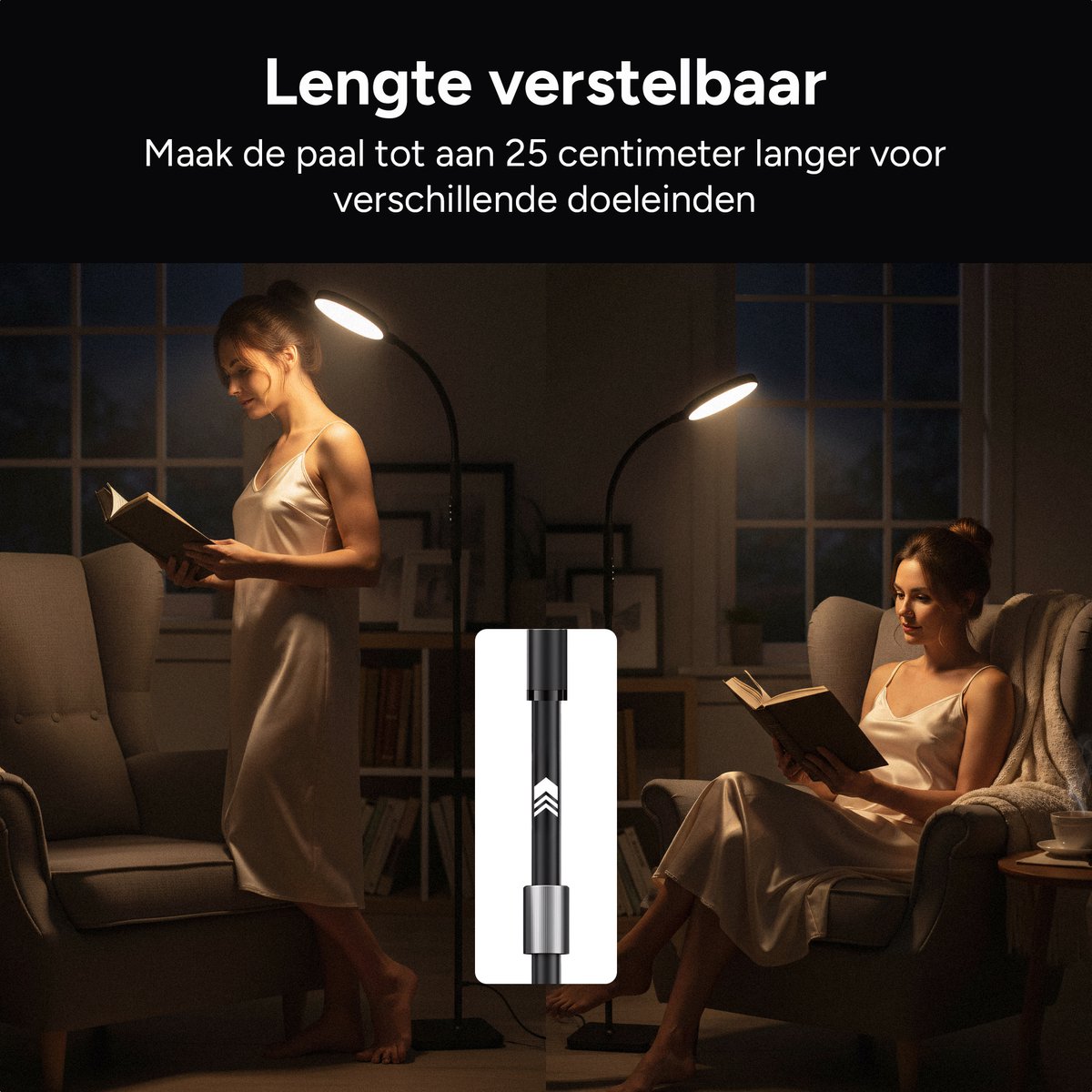 Vloerlamp - Slimme LED met Afstandsbediening thumbnail 3