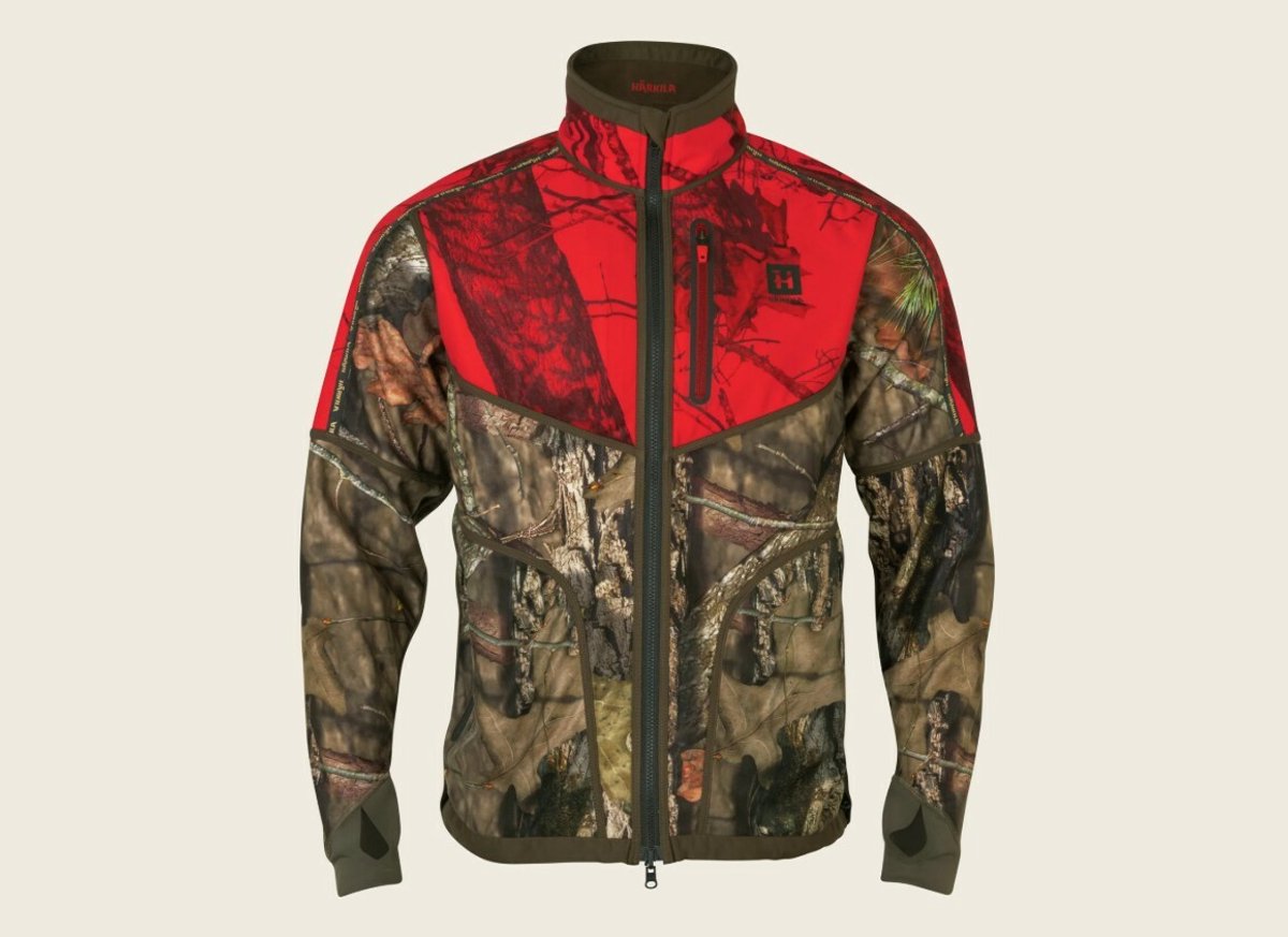 Härkila Kamko Camo omkeerbare WSP Jas Outdoor Jas camouflage Jas Jachtjas 2XL Groen