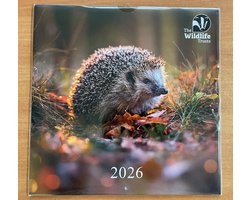 Glebe Cottage Calender 2026 The Wildlife Trusts ~ Kalender 2026 Wilde dieren