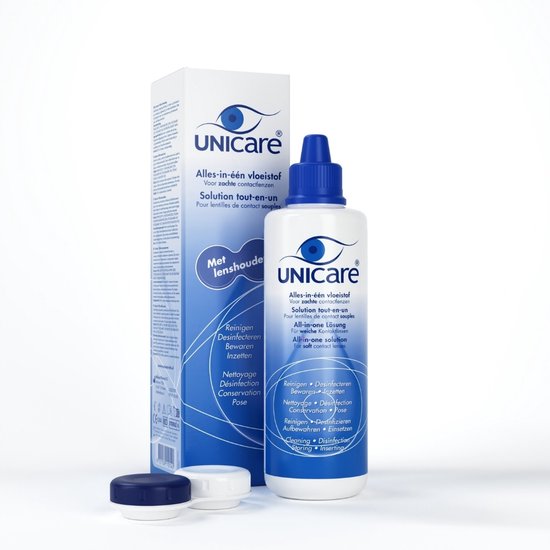 Unicare Alles-In-Eén Lenzenvloeistof Zachte Lenzen