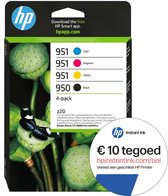 HP 950 & 951 - Cartouche d'encre couleur et noir + crédit Instant Ink