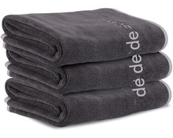 Handdoeken - Handdoek - Zacht En Absorberend Voor Sport Of Thuis - 3 Stuks - Geschikt Voor Fitness, Yoga, Reizen Grijs