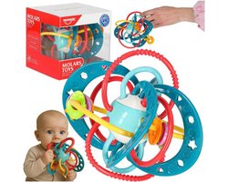 Babadoe Multifunctioneel sensorisch rammelaar - bijt speelgoed - speelgoed voor baby's vanaf 3 maanden