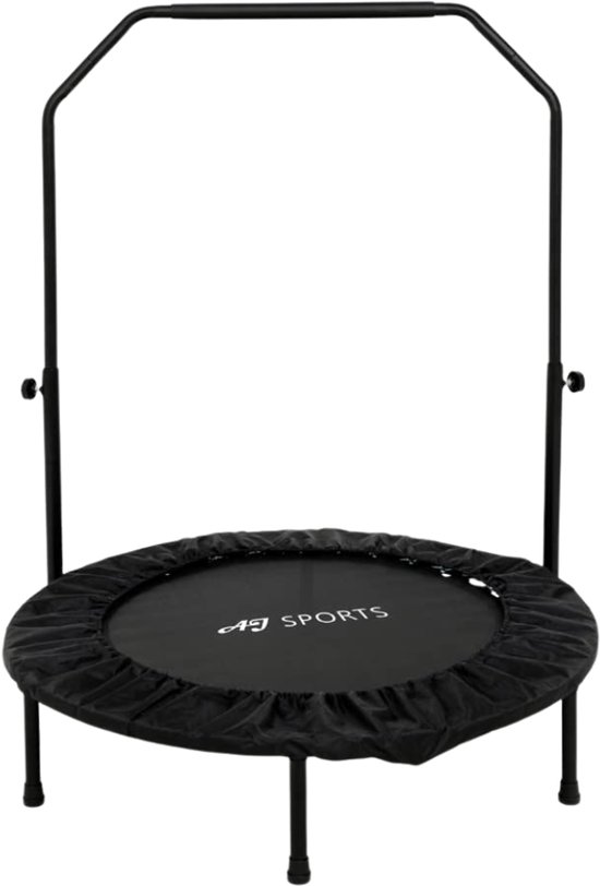 AJ-Sports Fitness trampoline PRO - Mini Trampoline - Inclusief grijpstang - Ø 105cm - Belastbaar tot 150 kg - Trampoline - Trampolines