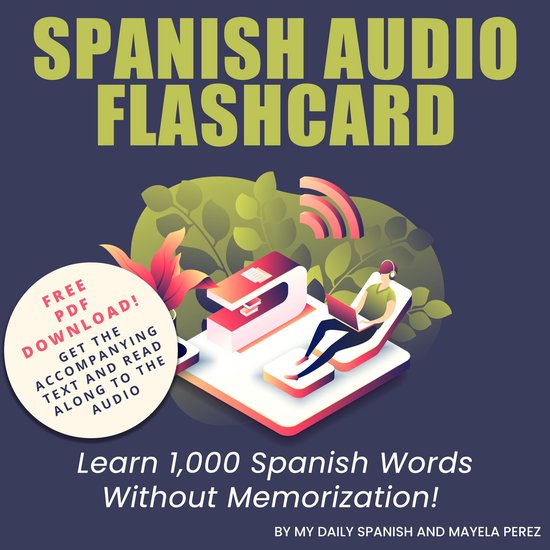Spanish Audio Flashcard - cover
