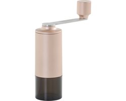 AdHoc Koffiemolen Moro - Handmatige Koffiemolen met Keramisch Maalwerk - CeraCutXL - Light Copper (Brons)