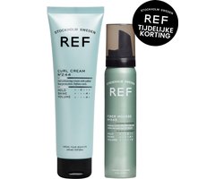 foto van REF Stockholm - Curl Cream N°244 - 150ml - Krullen - Styling krullen