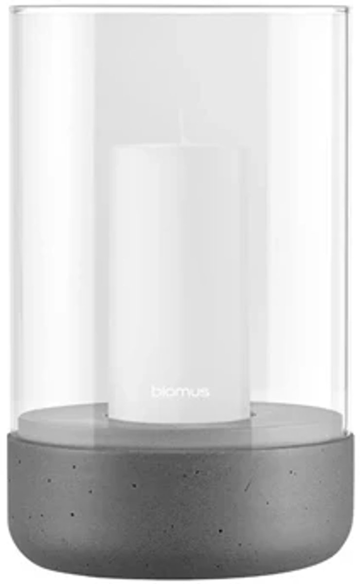 Blomus Calma theelichthouder D12cm H20cm magnet