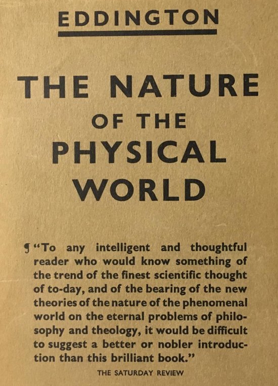 The Nature of the Physical World - cover