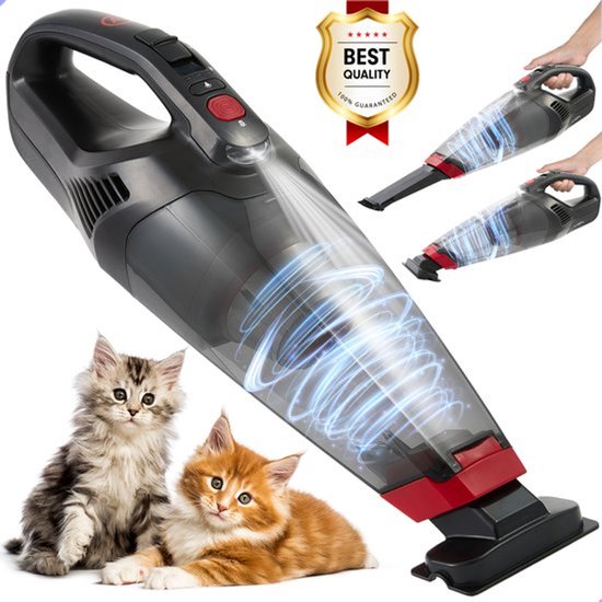 AG310 Handstofzuiger Snoerloos Zwart 100W met HEPA filter