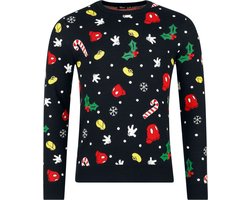 Disney Team Christmas Heren Christmas jumper - meerkleurig - S