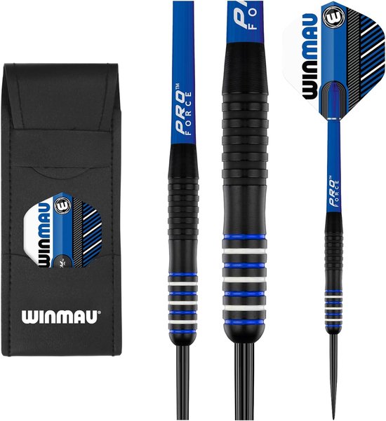 Winmau - Dartpijlen Brass Darts Rookie 20 Gram - Blauw van Winmau — afbeelding 5