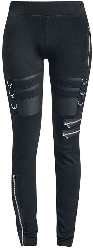 Leggings Inka noirs chimiques Leggings noirs M Femmes