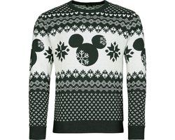 Mickey Mouse Ugly Sweater Mickey Heren Christmas jumper - meerkleurig - S