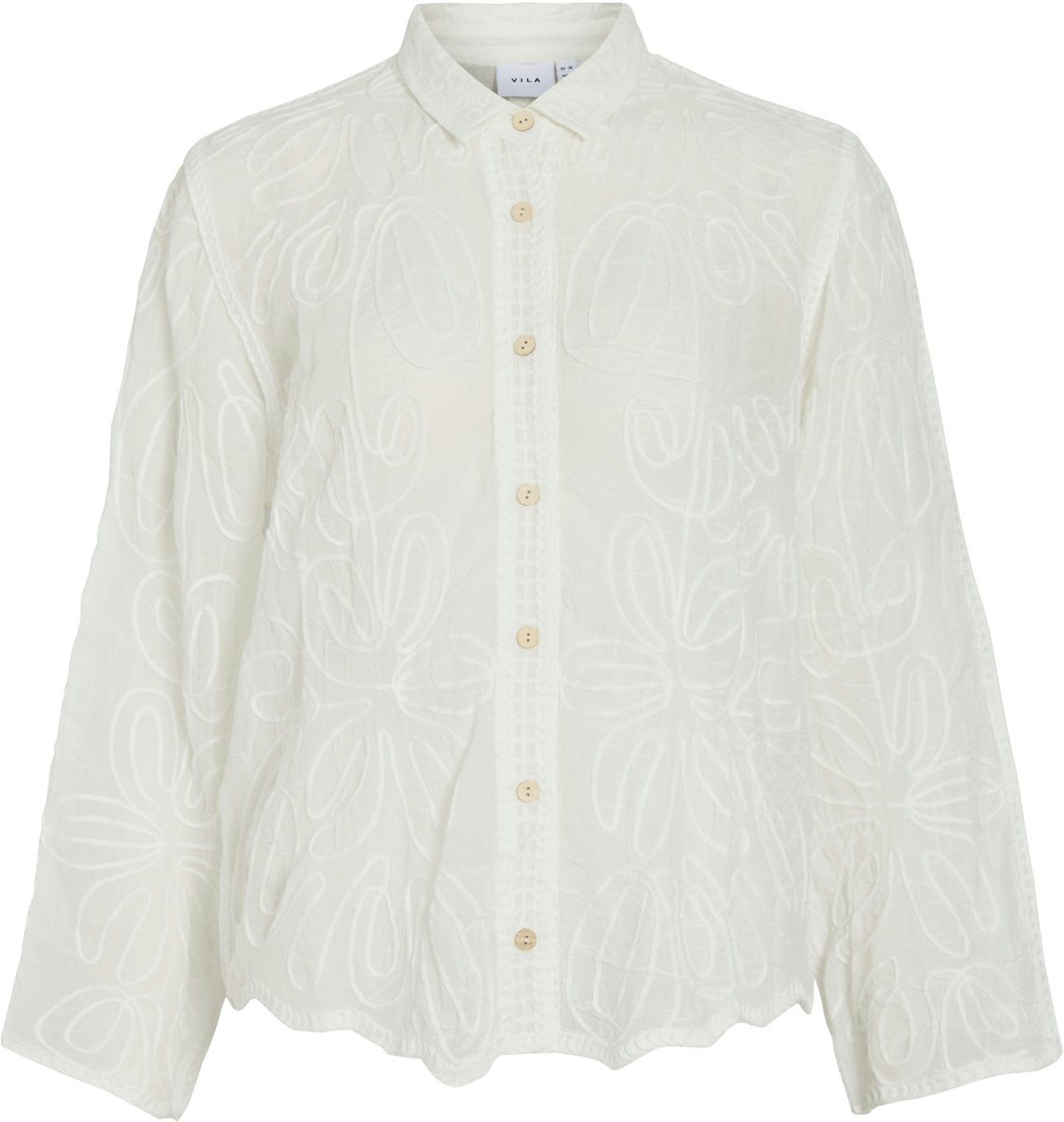 VILA - VIOLIANA LS SHIRT - Dames - Blouses