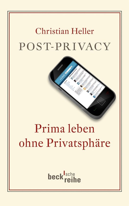 Beck'sche Reihe 6000 - Post-Privacy - cover