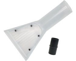 Mondstuk stofzuiger - Stofzuiger zuigmonden - Geschikt voor Kärcher 、Miele、 AEG、 Rowenta Stofzuiger - 32 mm、35mm universeel -transparant
