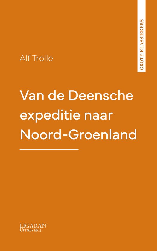 Van de Deensche expeditie naar Noord-Groenland - cover