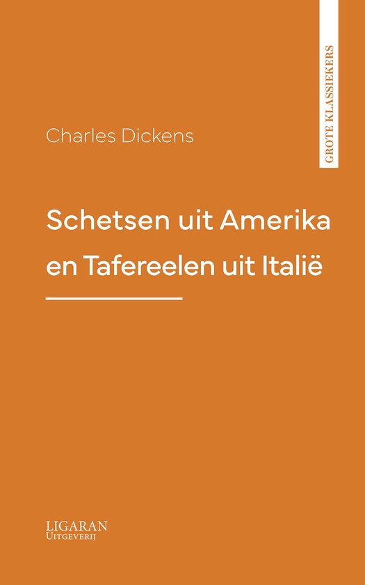 Schetsen uit Amerika en Tafereelen uit Italië - cover