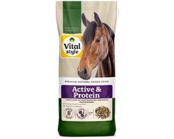 Vitalstyle Paardenmuesli Active & Protein 15 kg