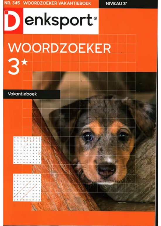 Denksport Woordzoeker Vakantieboek - 345 2025