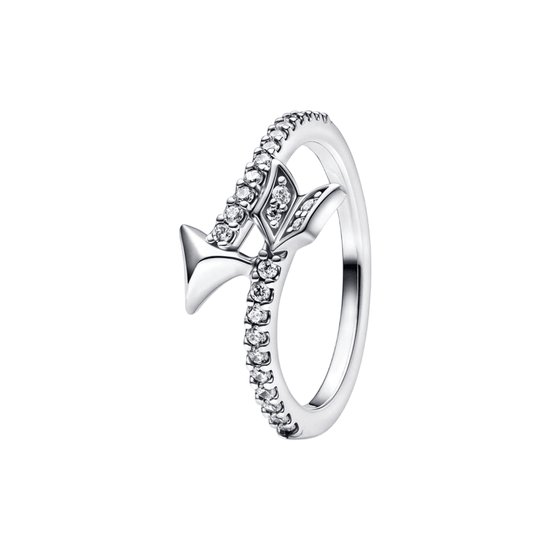 Bague Pandora Timeless en argent avec flèche et zirconias transparents Argent Femmes taille 54 193619C01