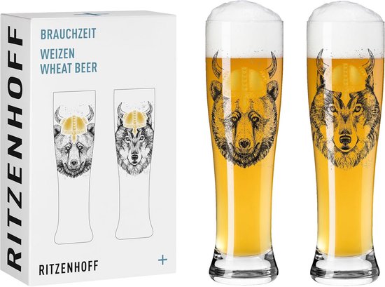 Birra Moretti Biercadeau met 2 bierglazen