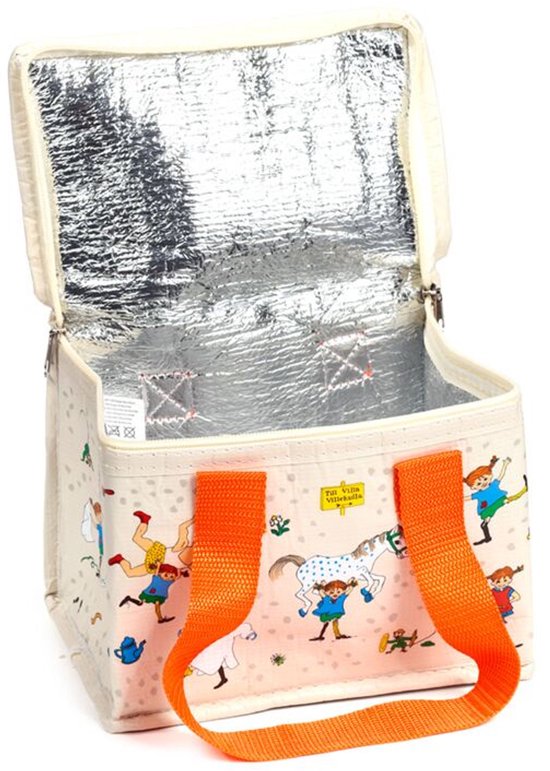 Koeltas Lunchtas - Pippi Langkous - RPET Duurzaam - 21x13x15,5cm — afbeelding 2