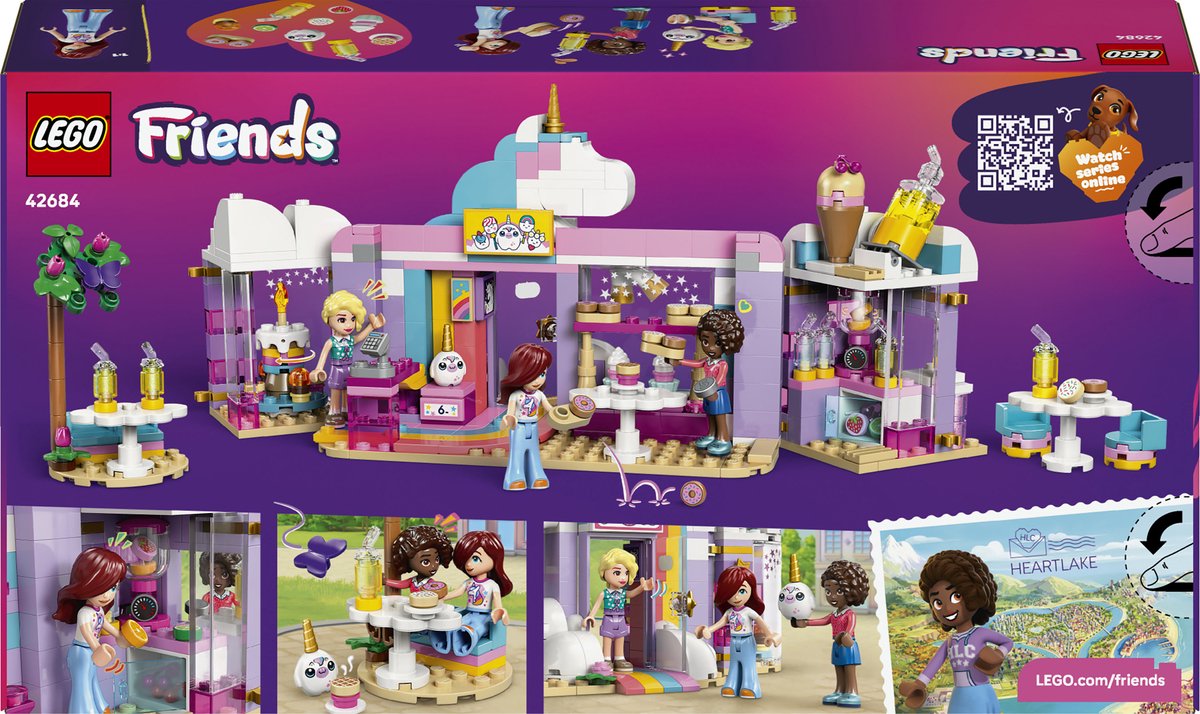 LEGO Friends eenhoorn café speelset - magisch bouwspeelgoed - 42684 — afbeelding 12
