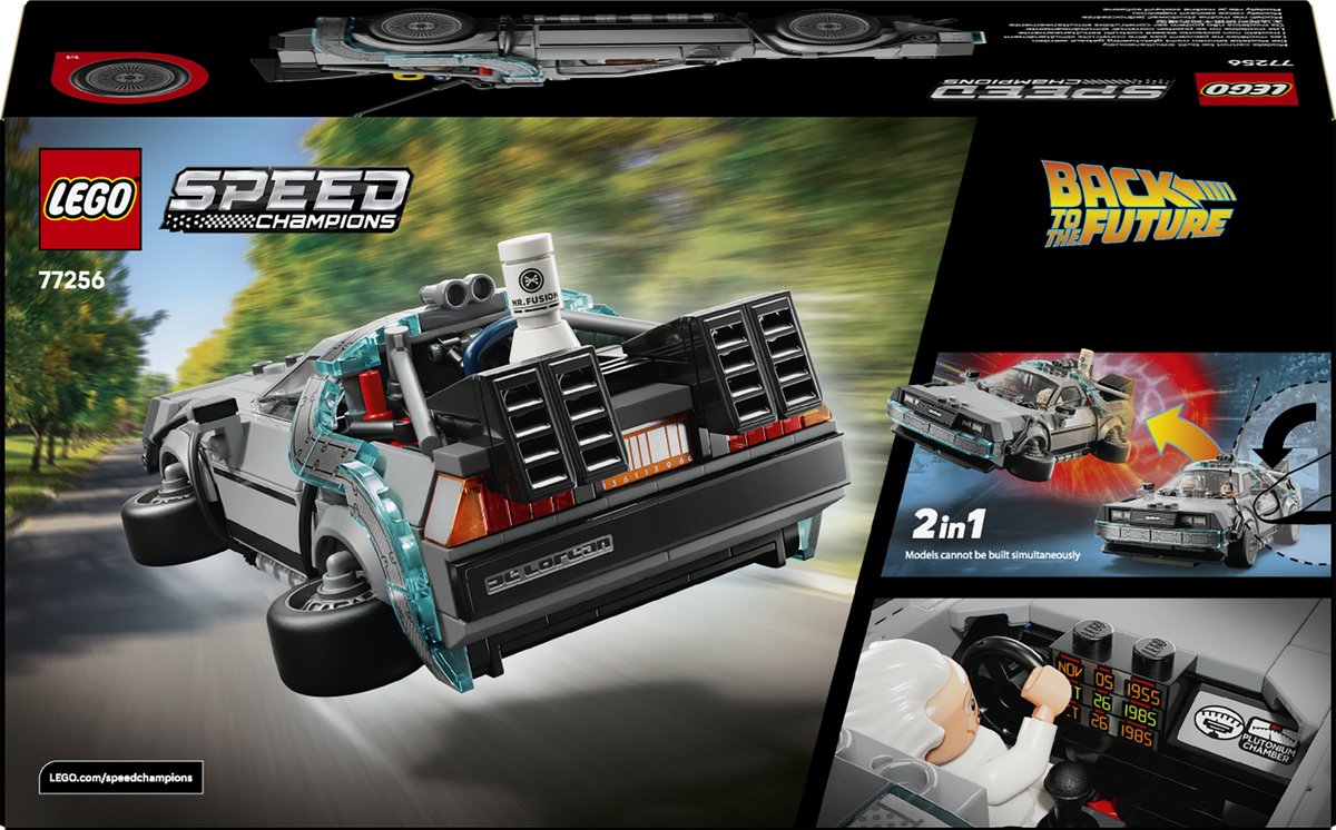 LEGO Speed Champions Tijdmachine uit Back to the Future - 77256 — afbeelding 12