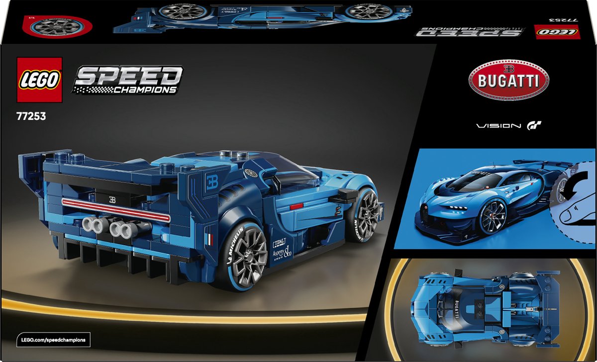 LEGO Speed Champions - Bugatti Vision GT - Hyper Sportauto — afbeelding 10