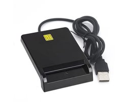 eID kaartlezer USB-A-eID Kaartlezer Identiteitskaartlezer-ID Reader voor Identiteitskaart-Windows/Mac/Linux-Plug & Play kaartlezer voor bankieren