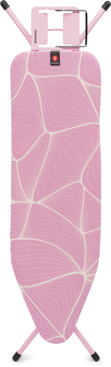 Strijkplank B, 124x38 cm, strijkerhouder - Lilac Waves