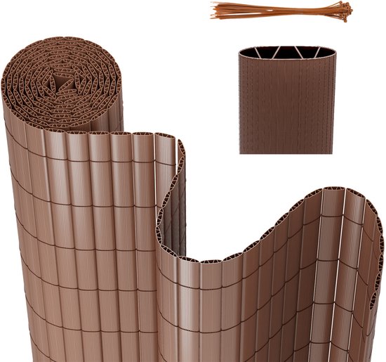 Balkonscherm 140x250 cm bruin kopen Balkonscherm 140x250 cm bruin kopen