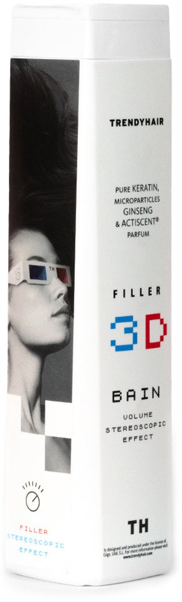 Trendy Hair 3D Bain Filler Volume Shampoo 300 ml