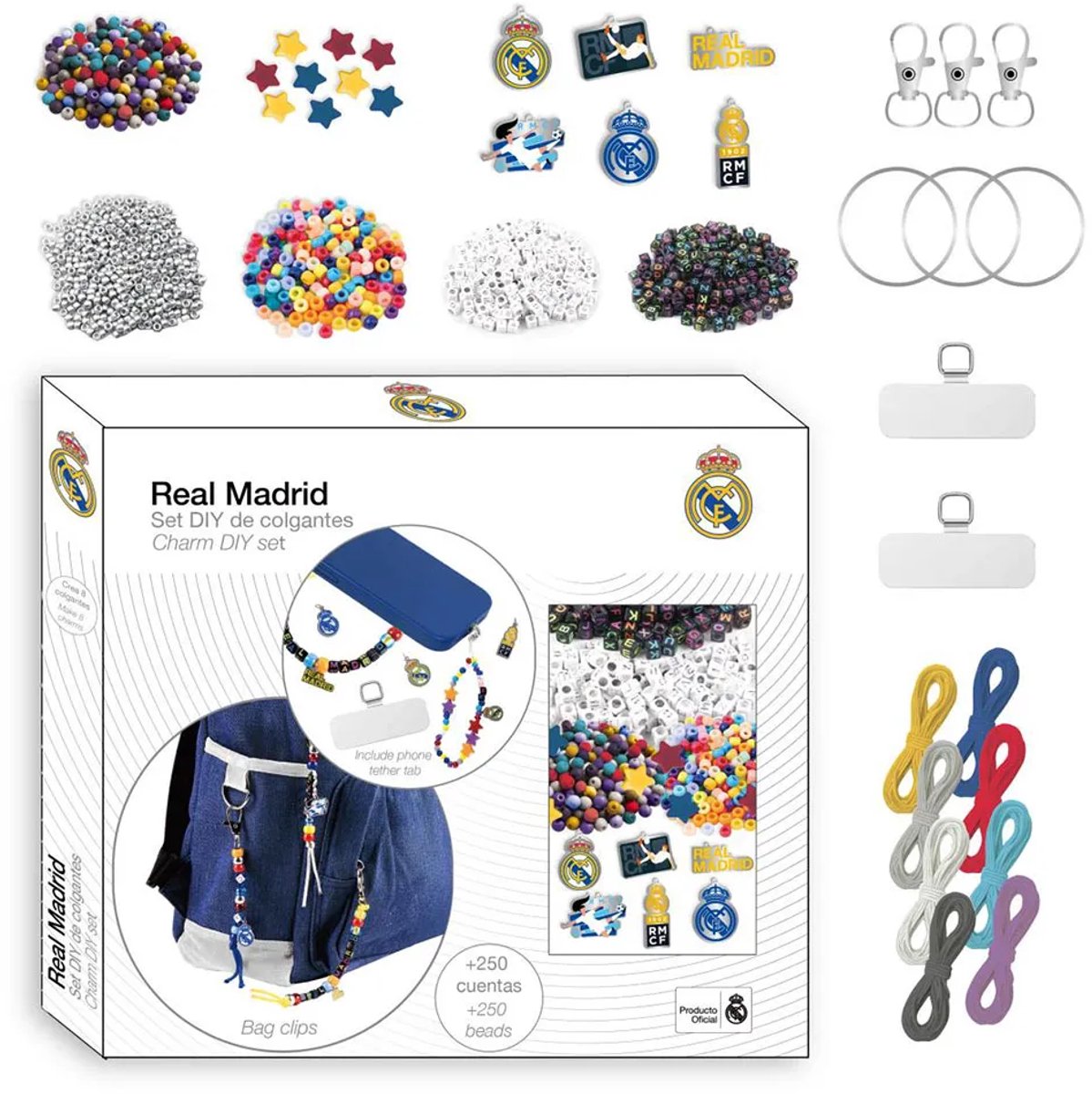 Cerda Group Clip Real Madrid Schoonheidsserie Toiletartikelen Veelkleurig