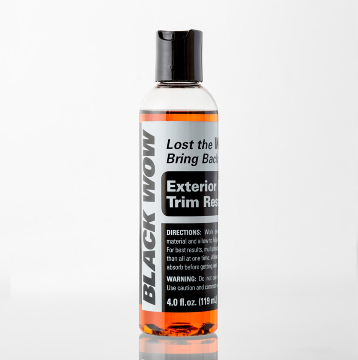 BlackWOW Classic Exterior Trim Restorer - 119ml