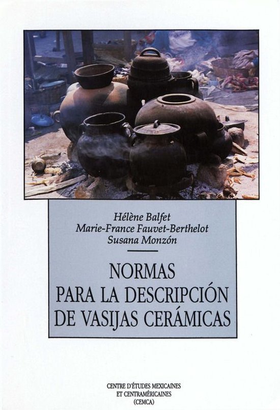 Arqueología - Normas para la descripción de vasijas cerám ... - cover