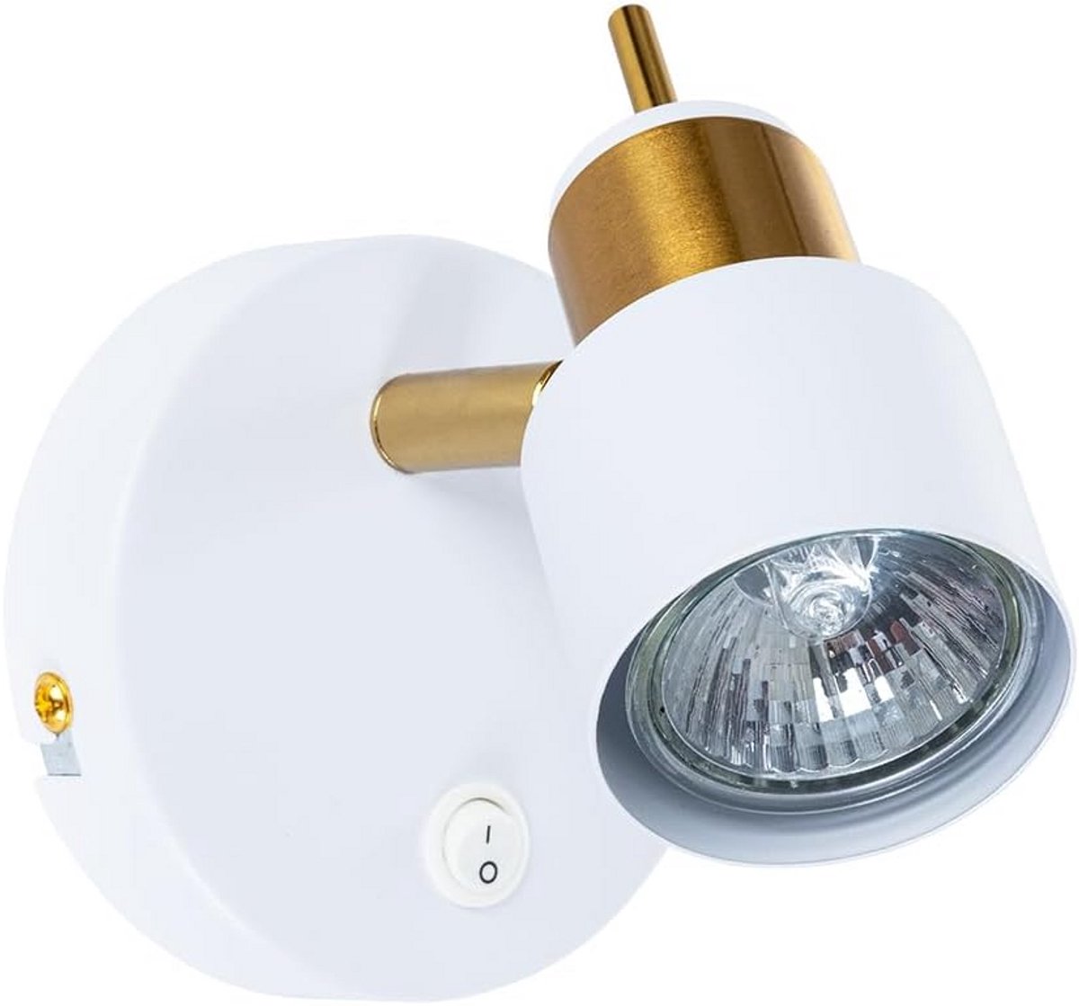 Stijlvolle Wandlamp voor Binnen met Witte Fitting en Lampenkap