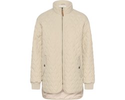 Kaffe KAleila Quilt Jacket Dames Jas - Feather Gray